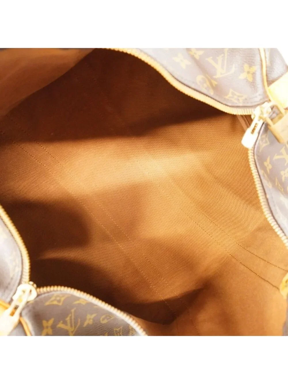 Louis Vuitton Boston Bag Monogram Keepall Bandouliere 45 Brown